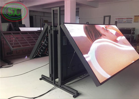 좋은 가격 원거리 볼 만한 하락 P10 풀 컬러 야외 LED 디스플레이 양면 스크린 온라인으로