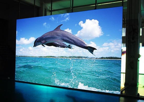 전시회 방, 지도된 영상 벽 임대료를 위한 높은 광도 p3.91 임대료에 의하여 지도되는 전시