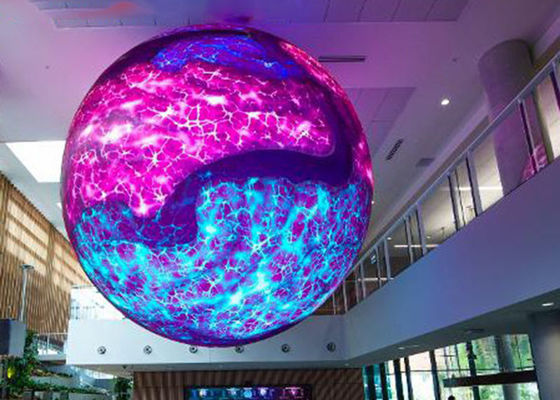 좋은 가격 360° 외관 전체 컬러 컬러 스피어 LED 디스플레이 스크린 빌딩 게시판 온라인으로