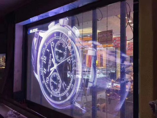 좋은 가격 P3.91 투명한 풀 컬러 LED 디스플레이 화면 100000h 수명 1920-3840Hz 온라인으로