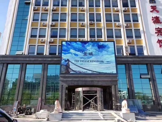 방송 레벨 색상 스케일 외부 풀 컬러 LED 디스플레이를위한 높은 밝기와 블랙 킹콩 시리즈