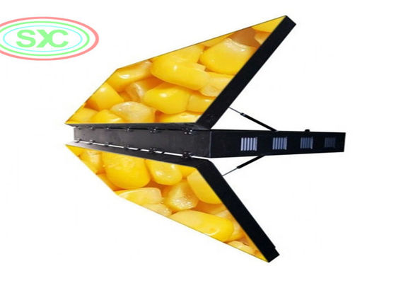 좋은 가격 듀얼 사이드 LED 빌보드 피치 6mm LED 경기장 교회 화면 온라인으로