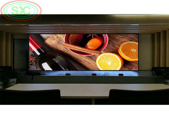좋은 가격 고해상도 화면 실내 풀 컬러 LED 디스플레이 P4는 벽에 장착했습니다 온라인으로