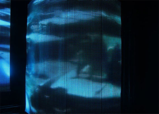 좋은 가격 단위 750mm x 600mm를 가진 공항/역 HD P25 복각 커튼 발광 다이오드 표시 온라인으로