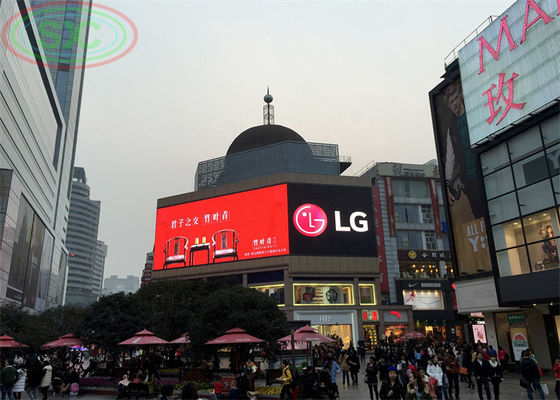 좋은 가격 쇼핑 몰 광고를 위한 풀 컬러 비동기 방식 야외 Ｐ 6 LED 빌보드 온라인으로