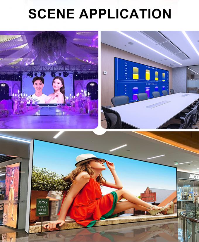 사용자 지정 로고 인더어 풀 컬러 LED 디스플레이 4