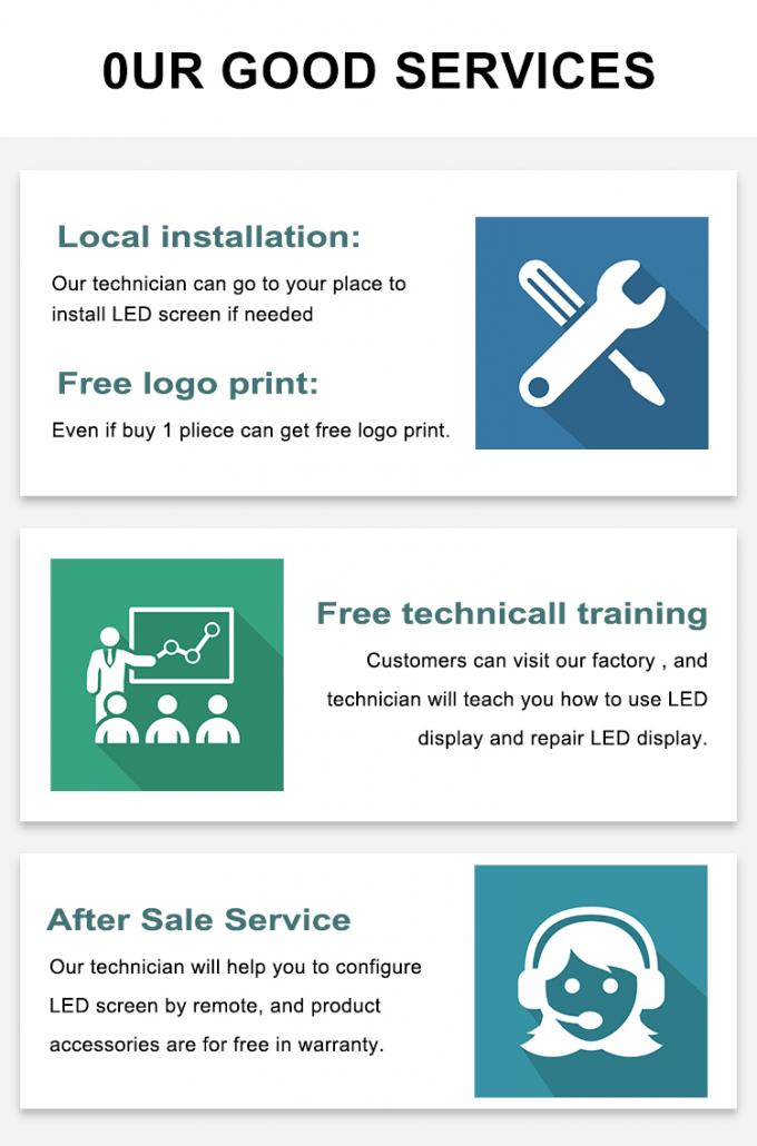 사용자 지정 로고 인더어 풀 컬러 LED 디스플레이 9