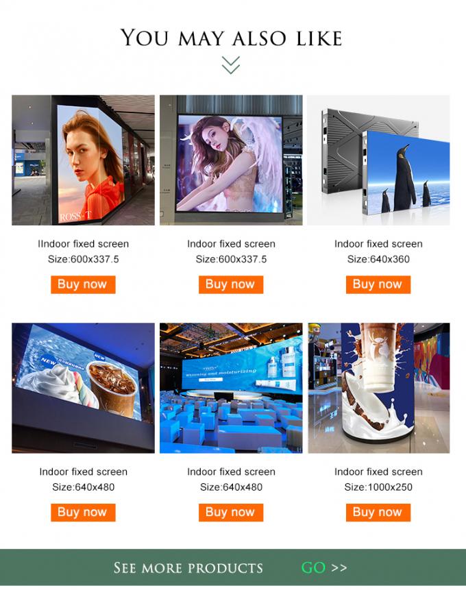 사용자 지정 로고 인더어 풀 컬러 LED 디스플레이 10