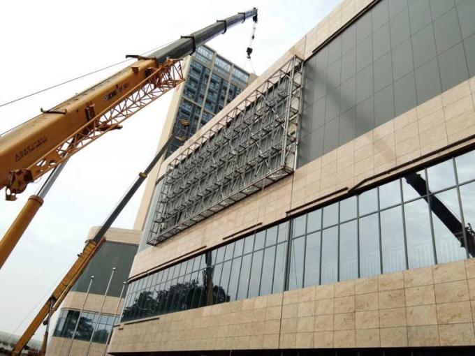 옥외 방수 P6 P8 P10 고정 광고 비디오 화면 SMD LED 디스플레이 빌보드 옥외 광고 6
