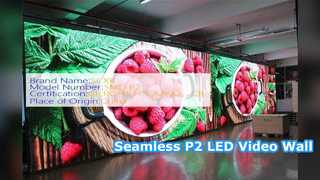 P2 LED 디스플레이 울트라 새로 고침 원활한 비디오 월